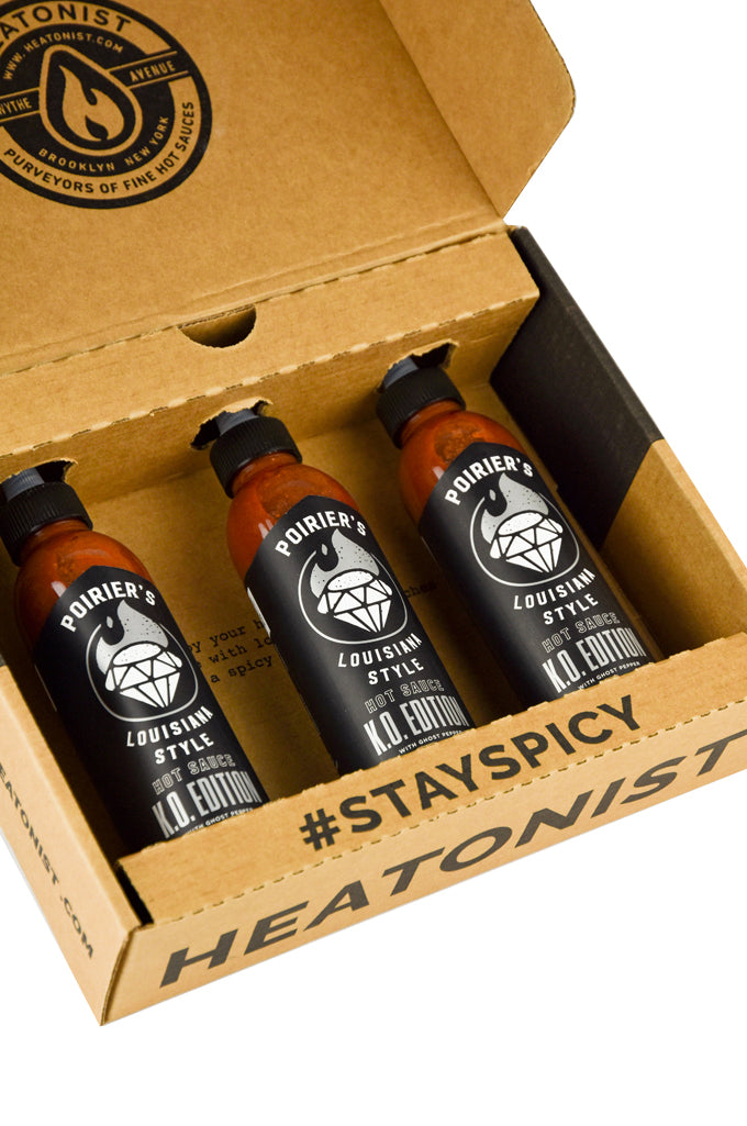 Dustin Poirier Hot Sauce - KO Edition 3 Pack F6