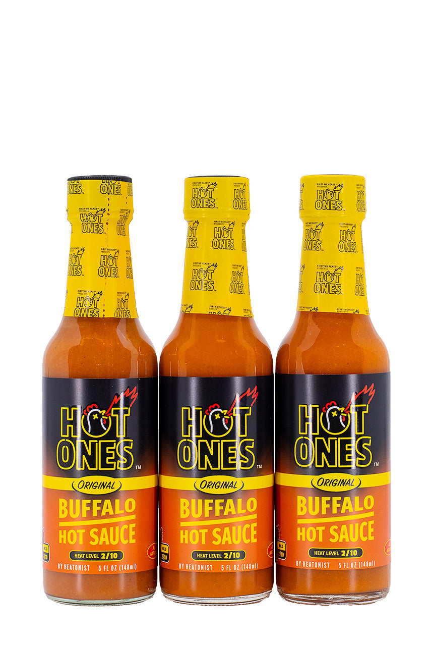 Buffalo Hot Sauce 3-Pack | Hot Ones Hot Sauce W2