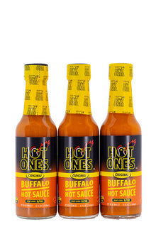 Buffalo Hot Sauce 3-Pack | Hot Ones Hot Sauce T2