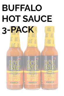 Buffalo Hot Sauce 3-Pack | Hot Ones Hot Sauce W2
