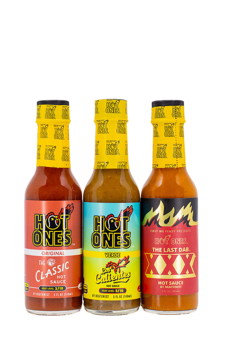 Hot Ones Trio Pack - Original | Hot Ones Hot Sauce Z9
