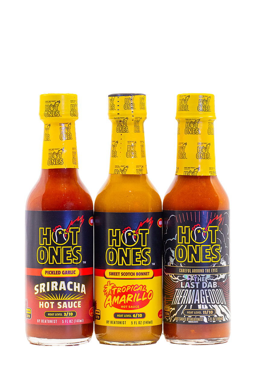 Hot Ones Hot Sauce Trio Pack - Season 28 R7