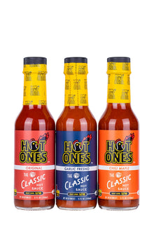 Hot Ones The Classic Trio | Hot Ones Hot Sauce X9