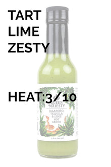 Jalapeno Tequila Lime Hot Sauce | Queen Majesty U2