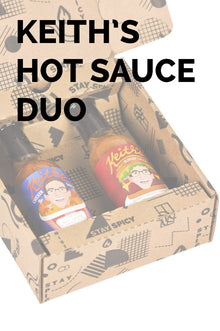 Chicken & Burger Hot Sauce Duo Pack | Keith's W4