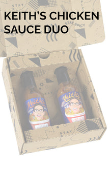 Keith's Chicken Sauce Hot Sauce Duo Pack | Keith's P7