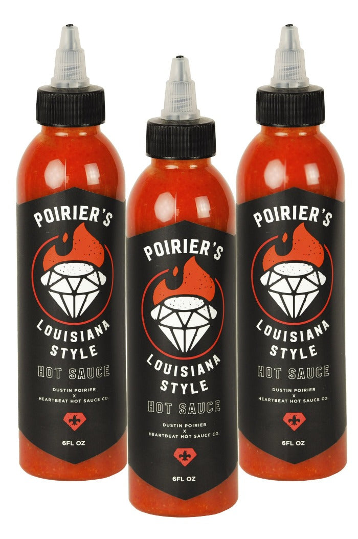 Dustin Poirier Hot Sauce 3 Pack | HEATONIST Q2