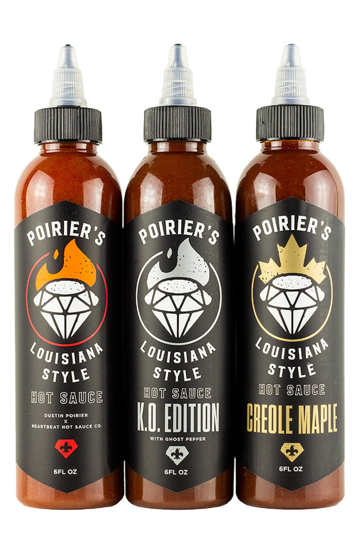 Poirier's Louisiana Style Hot Sauce Trio Pack | Dustin Poirier’s Louisiana Style S6