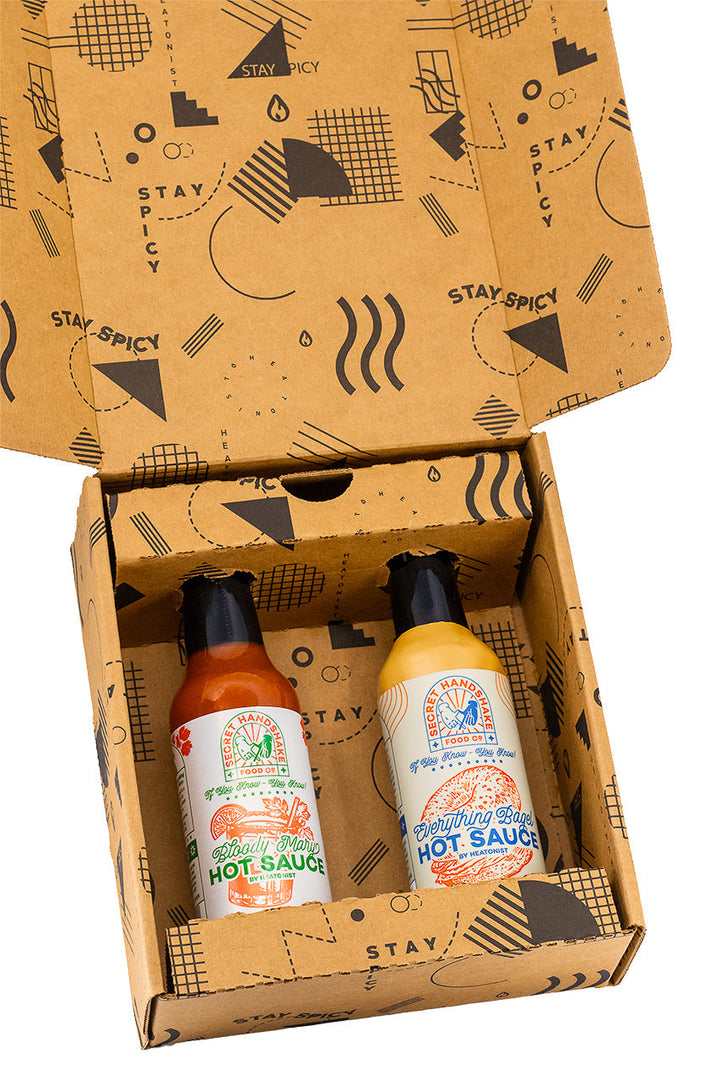 Secret Handshake Hot Sauce Duo Pack E5